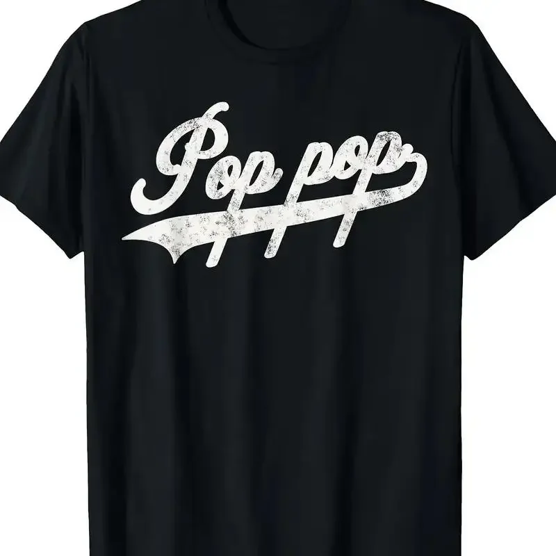 1pc Pop Retro Style T Shirt for Men 100 Cotton Crew Neck  Re
