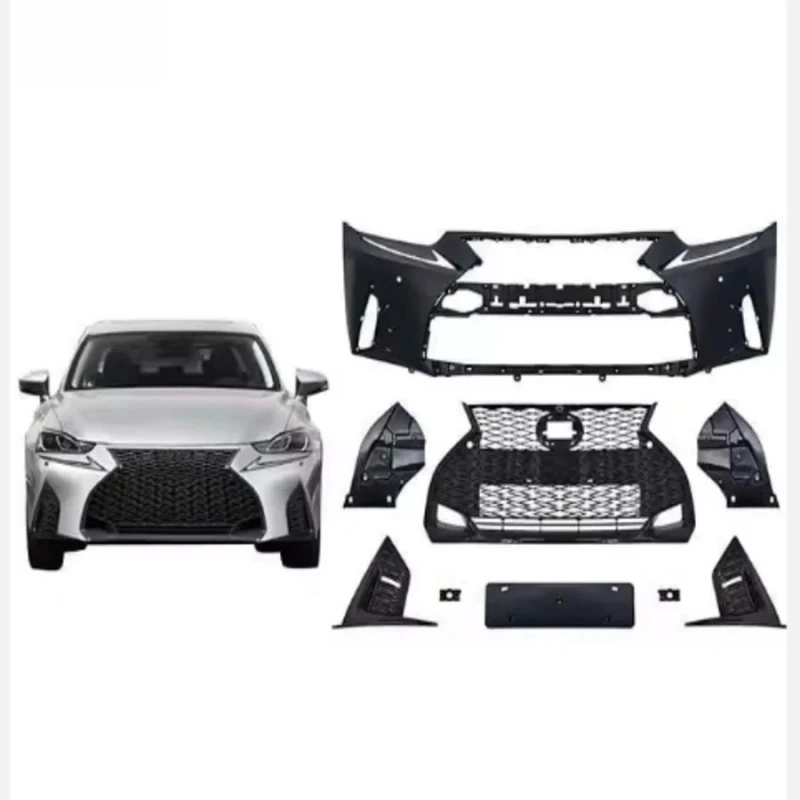 

IS 2016-2021 Body Kit with Front Bumper-Old to New