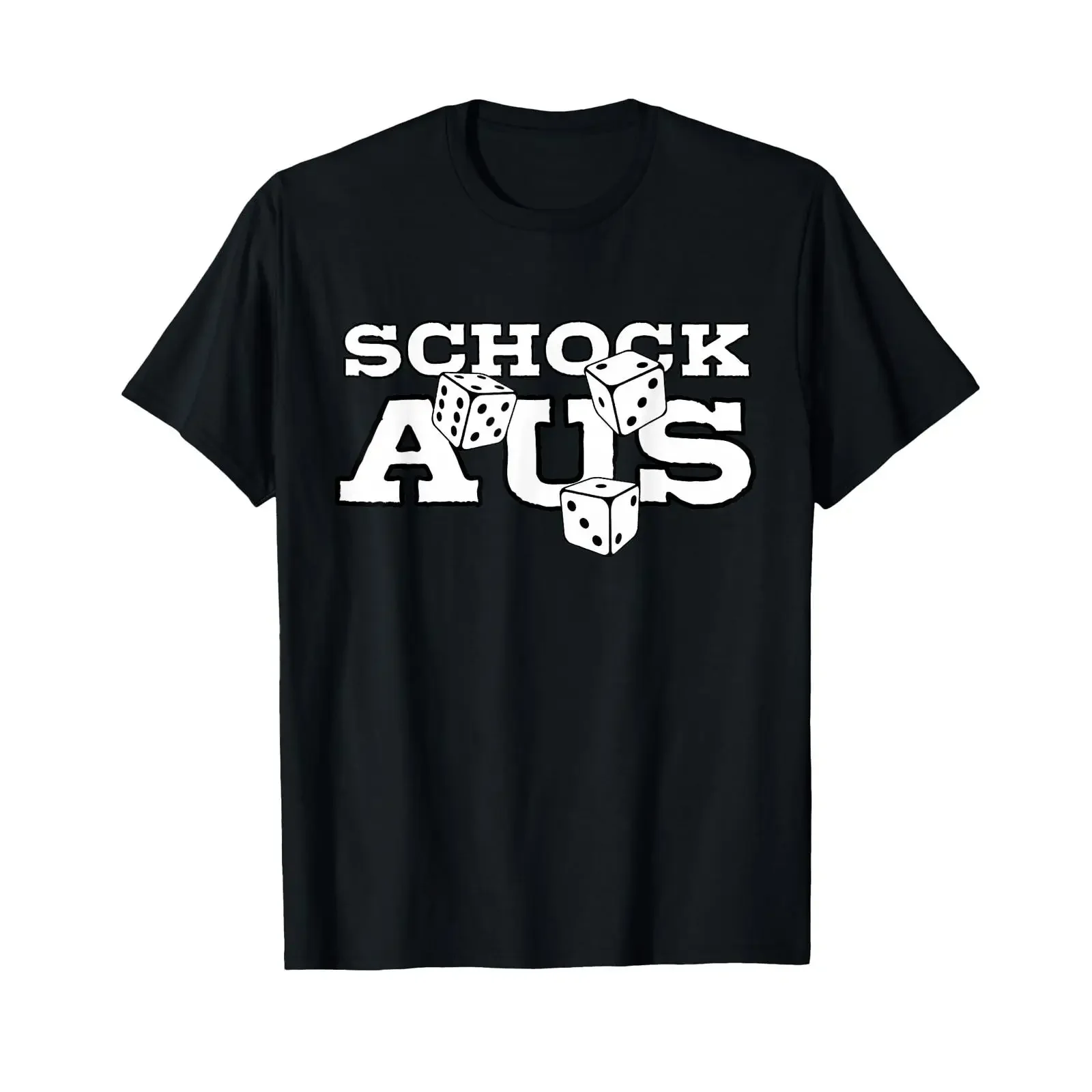 Schock aus The shirt for knocking and shocking vintage Washed Unisex designer clothes Breathable Soft Slightly Stylish