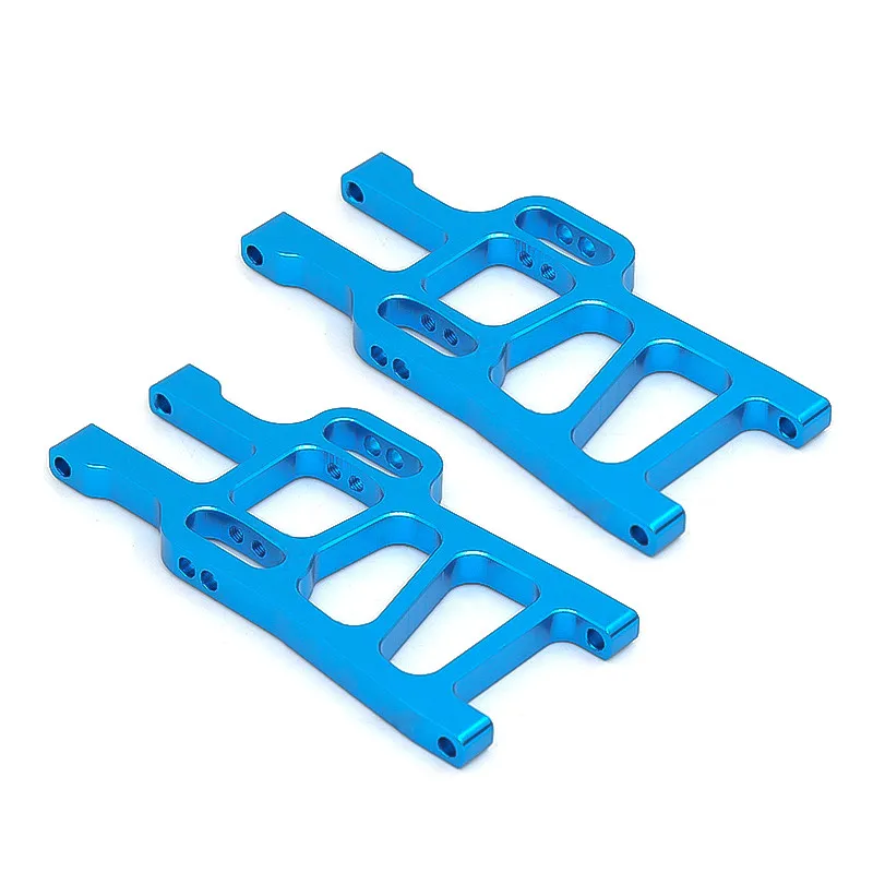 2pieces Aluminum Upgrade Parts 108019 08005 Front Lower Suspension Arm HSP RC Car 1/10 Scale Models Remote Control