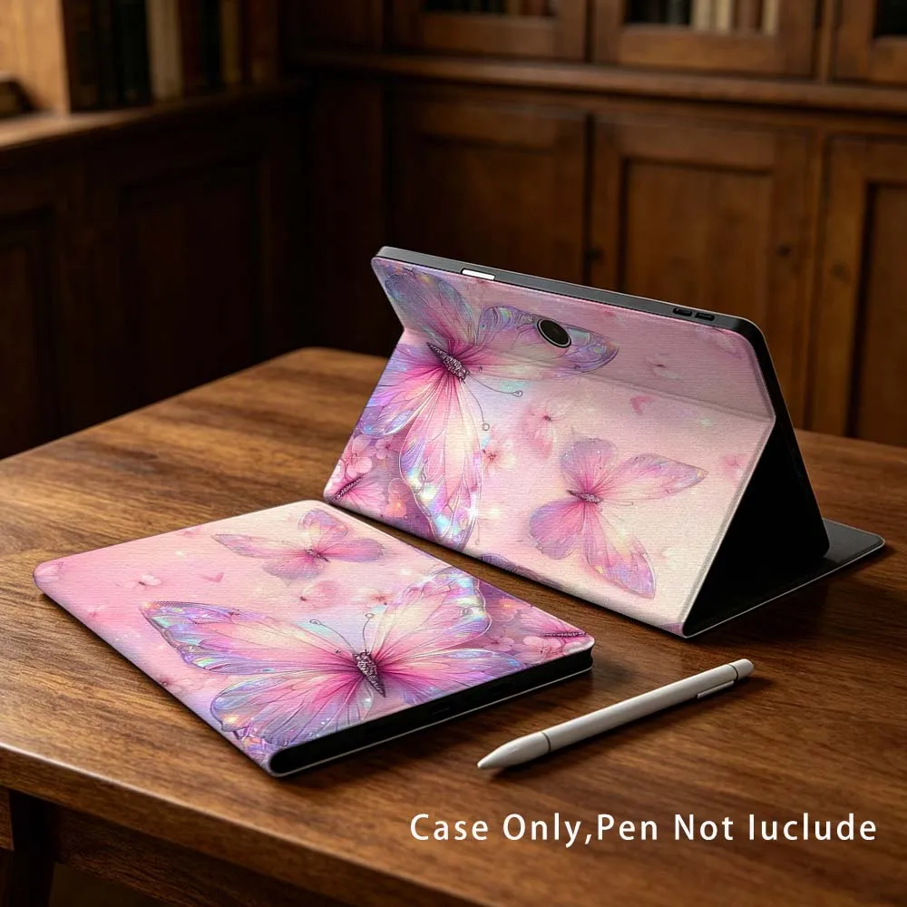 

Cartoon Pink Butterfly Wings Soft For OPPO VIVO IQOO OnePlus Realme Pad 3 Pro 13 12.1 11.61 11.4 10.36 11 inch Tablet Case