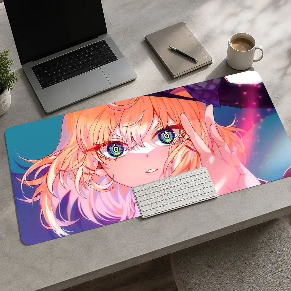 Millie Parfait Anime N-nijisanji Mousepad Non-slip Suitable For Office Computers Laptops E-sports Game Desk Mats XXL Keyboard