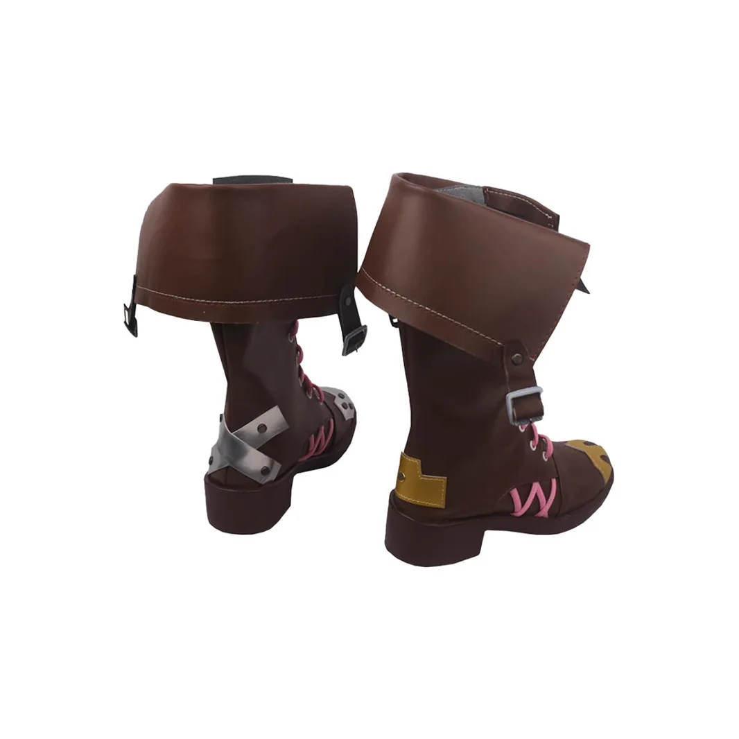 غامض جامعة الأساطير Jinx تأثيري أحذية منتصف العجل الأحذية هالوين حفلة تنكرية كرنفال أداء زي حفلة الدعائم