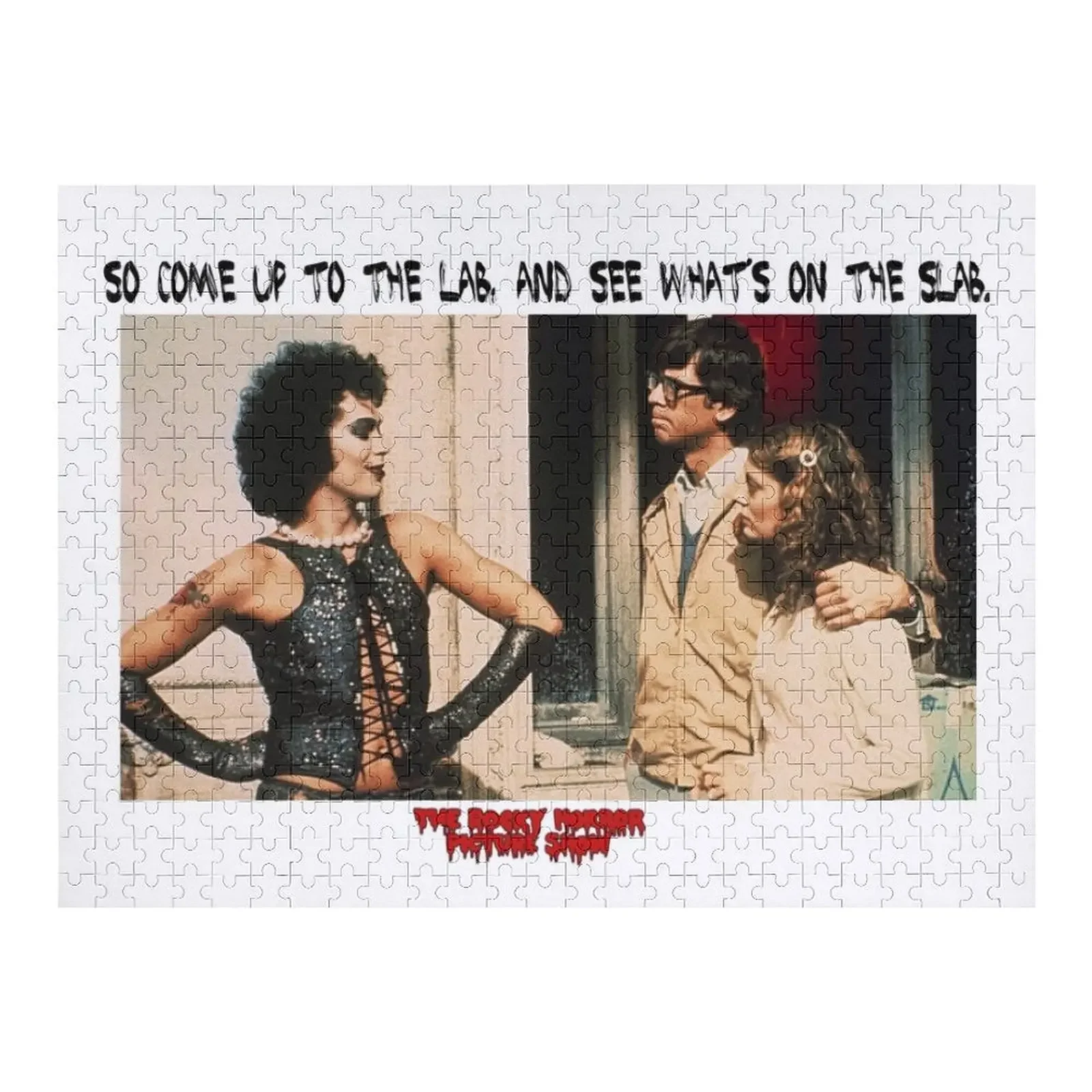 그래서 연구실에 오세요... 맞춤형 사진 애니메이션 나무 장식 퍼즐 맞춤형 선물