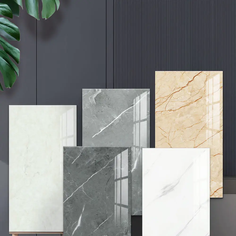 Home Improvement Waterproof Wall Stickers Self Adhesive Tiles For Kitchen Backsplash Bathroom Decorative PVC Wallpaper Decals