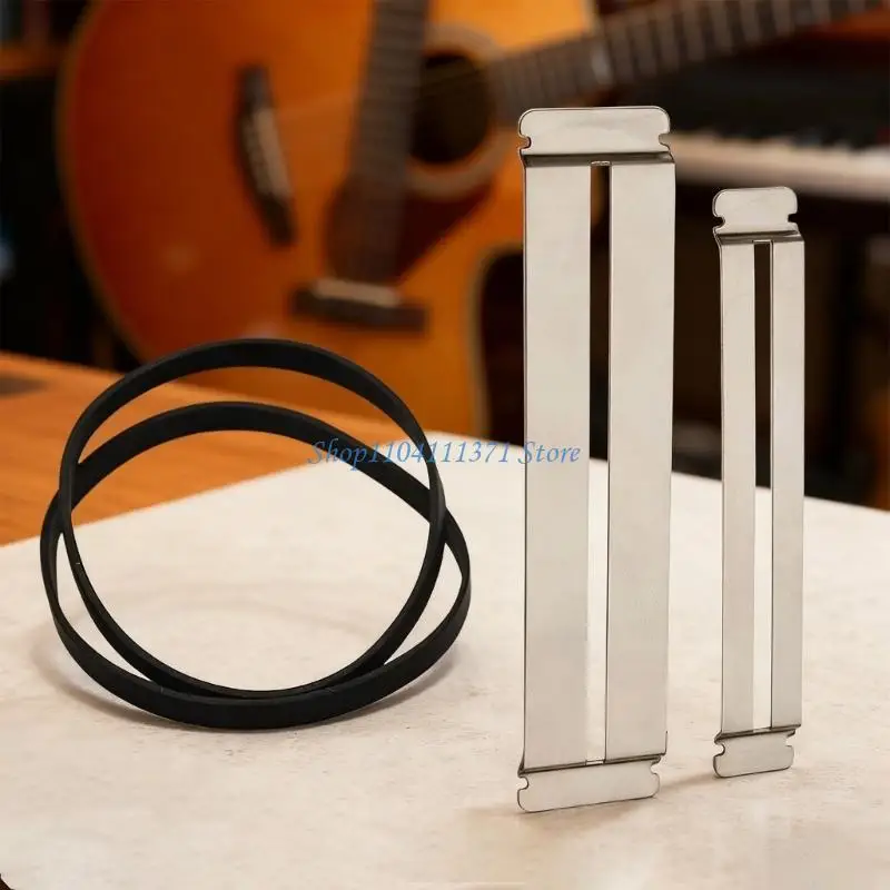 P9FC Easy to Use Guitar Bass Fretboard Guards Stainless Steel Construction Set