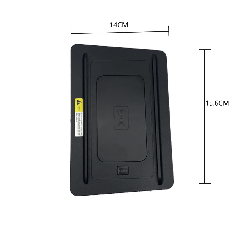 ملحقات السيارة الخاصة على متن لوحة شحن الهاتف اللاسلكي QI لسيارة جيب كومباس 2021 2022 2023 شاحن لاسلكي للسيارات