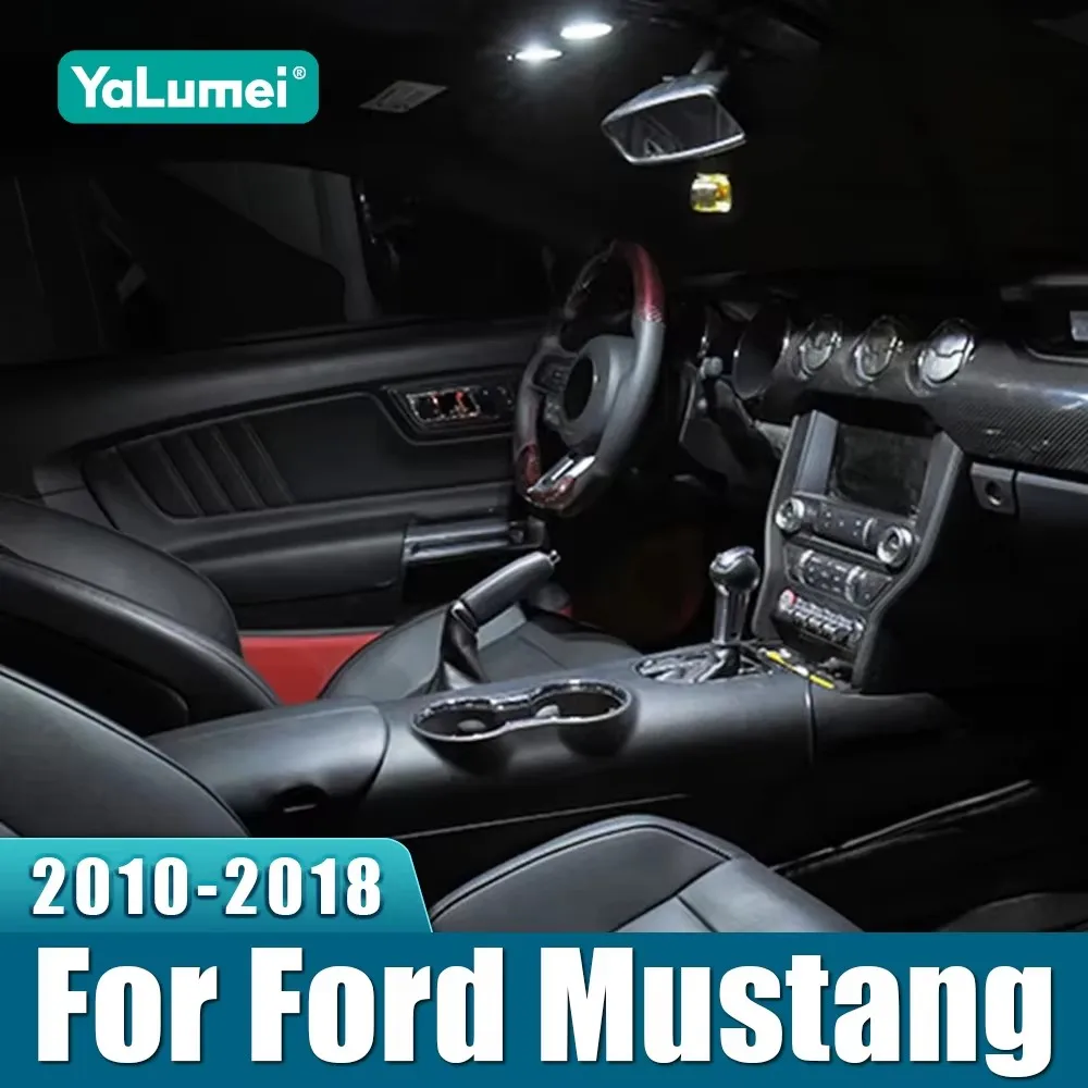 

Для Ford Mustang 2010-2018: Комплект из 3 светодиодных ламп 12В для салона, освещения багажника и других аксессуаров