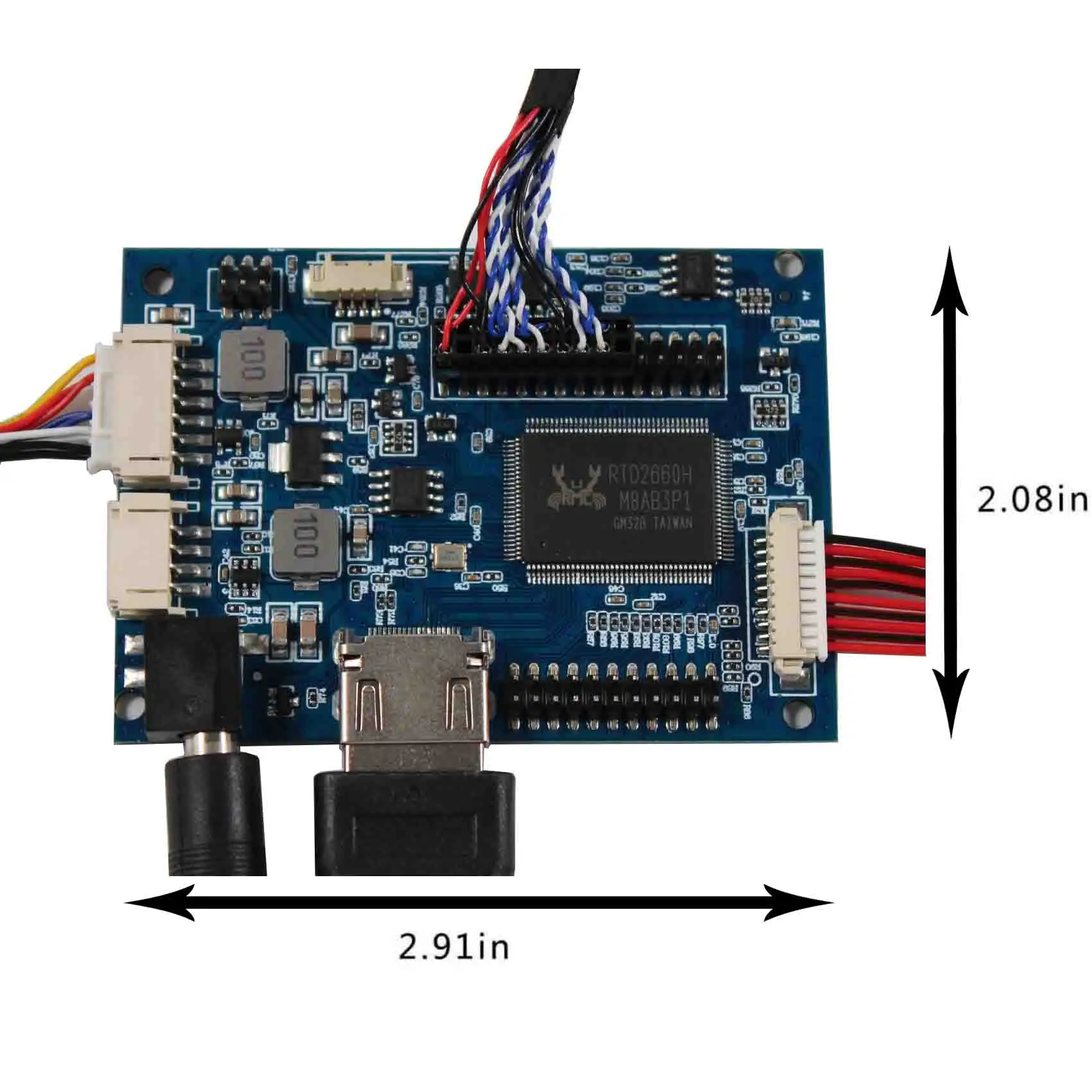 لوحة تحكم hd mi lvds ، 20pin + 12.1 "g121x1-l04 1024x768 4:3 شاشة TFT lcd