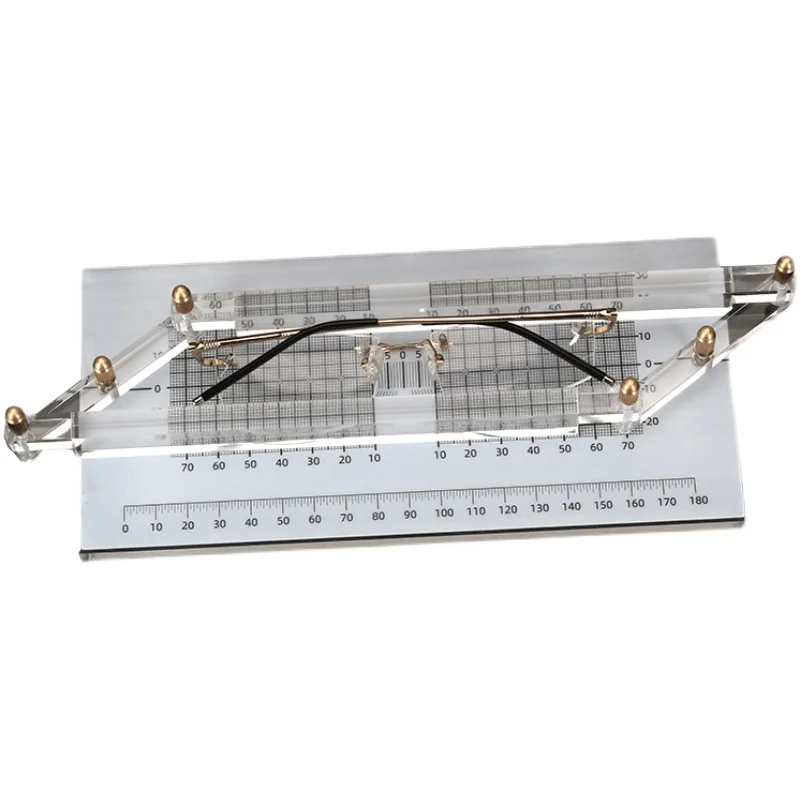 Rimless glasses tool measuring tool spectacle frame parallel measuring instrument