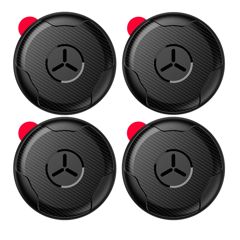 Waterproof Airtag Case with Adhesive Sticker For Apple Airtag Holder for Bike TV Remote Drone Camera Car Air tag Holder 4 Pack image 3