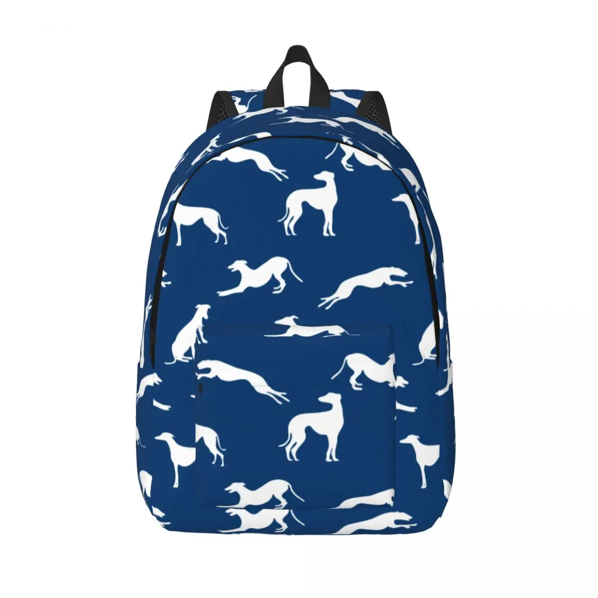 Greyhound Backpack for Preschool Kindergarten School Student Whippet Sighthound Dog Bookbag Boy Girl Kids Daypack Sports