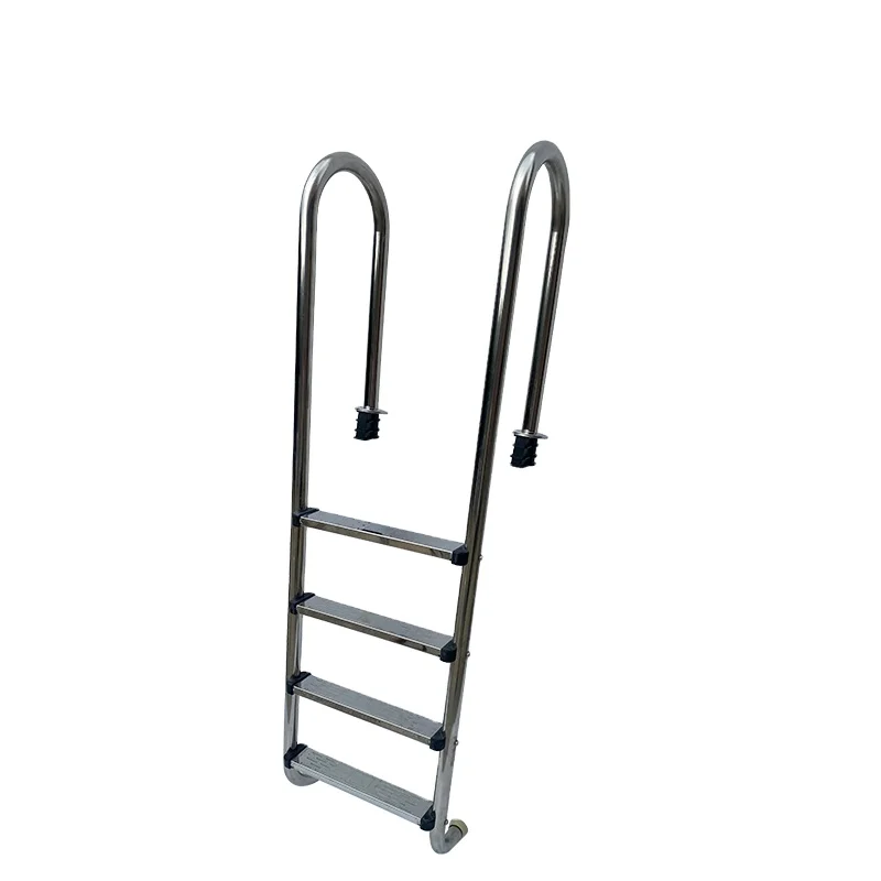 

304 316 Stainless Steel Swimming Pool Handrail Ladder For Marine Boat Pool Ladder