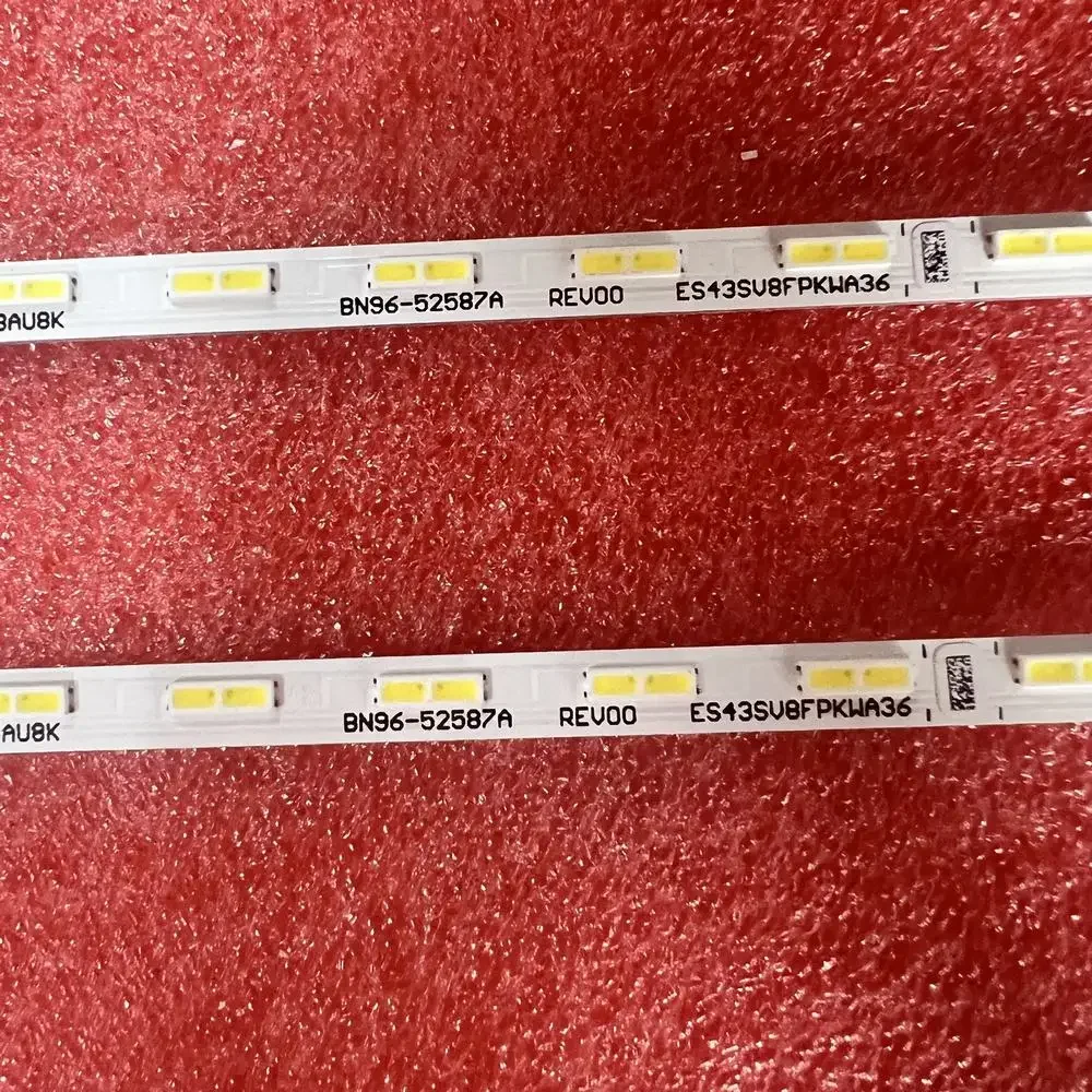 แถบไฟแบล็คไลท์ LED สำหรับซัมซุง UE43AU9010U UE43AU9070U UE43AU9070U UN43AU8000F UE43AU8000U BN96-52587A LM41-01040A UE43AU8005K