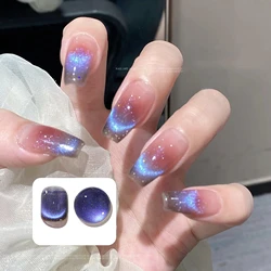 8ml Cat Eye Magnetische Gel Nagellack Laser Magnet Tränken Weg Vom UV LED Maniküre Semi Permanent Nagel für Kunst gel Lack Maniküre