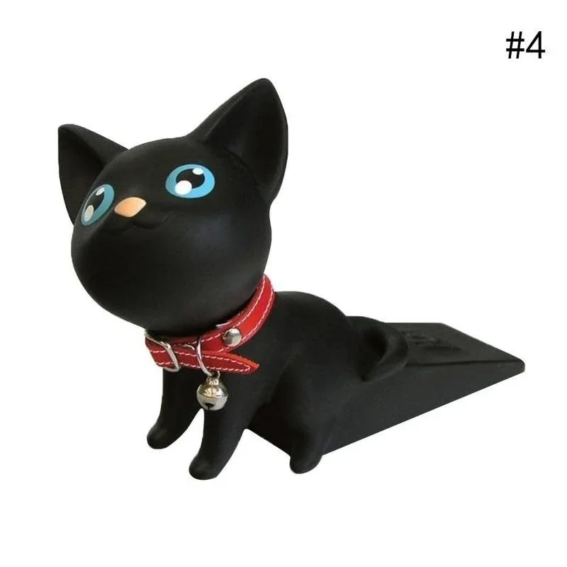 Tope de puerta de goma infantil – Diseño perros y ratones - imagen 4