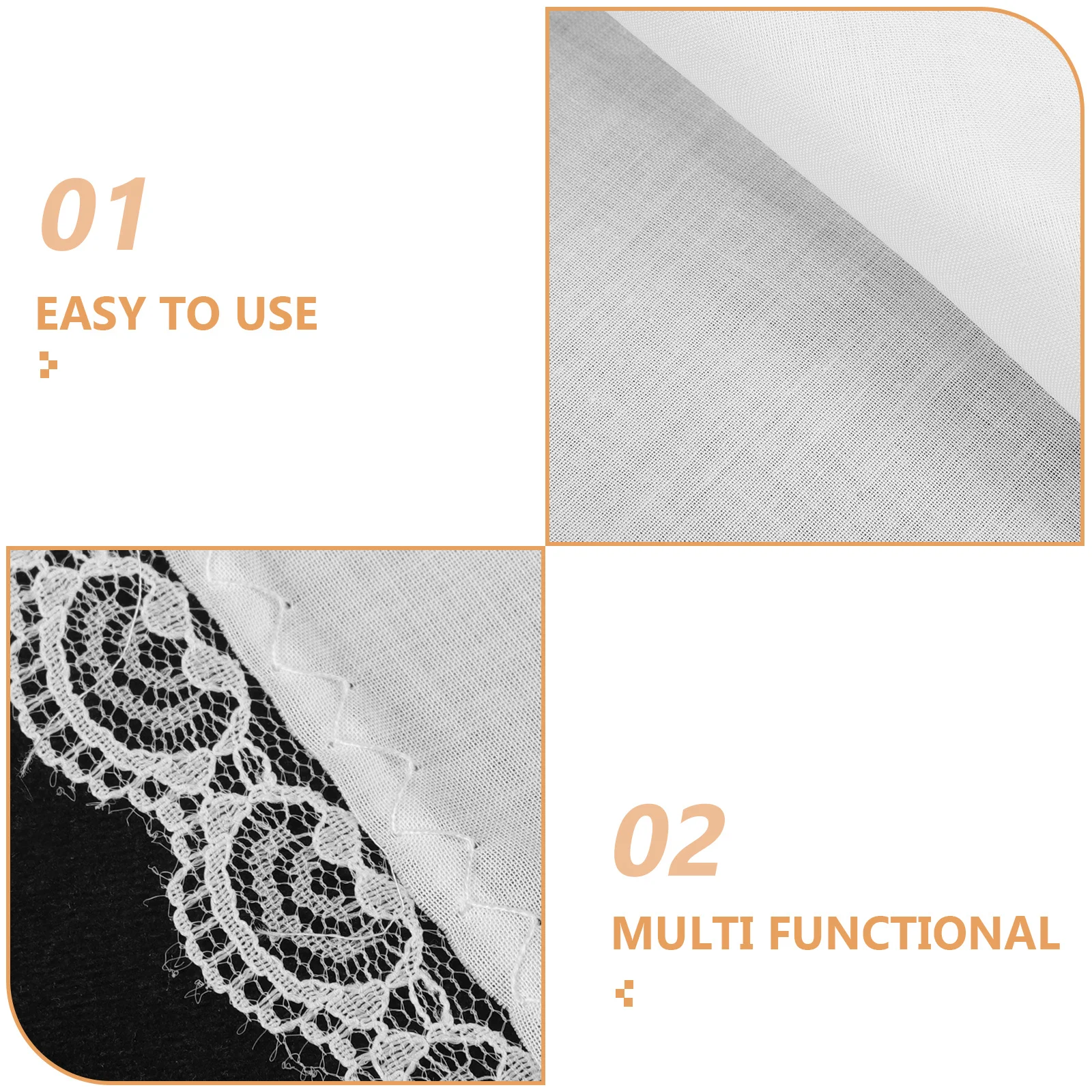 12 шт., кружевные носовые платки из чистого хлопка, белые квадратные мягкие женские впитывающие винтажные стильные свадебные носовые платки для женщин