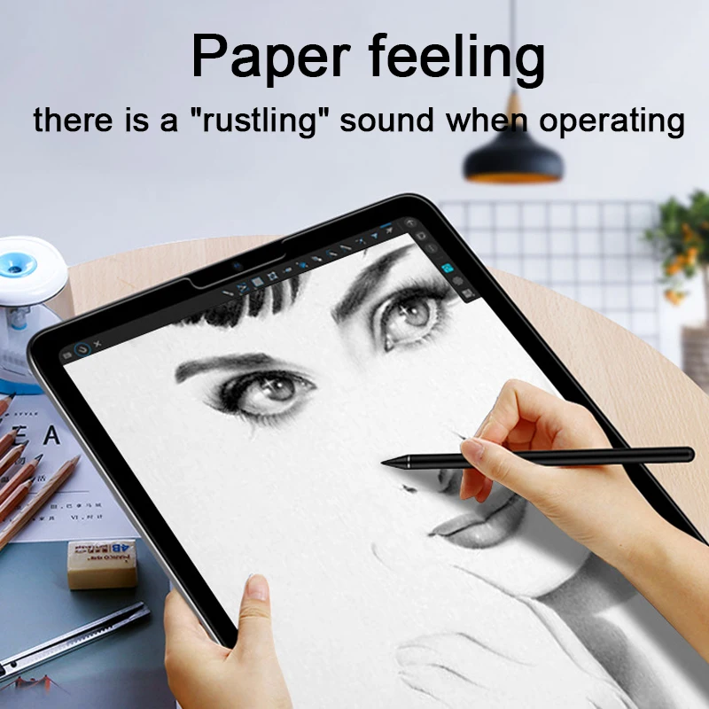 2PCS Drawing Writing Film For Lenovo Tab M10 HD 2nd/HFD Plus/P11 Pad Pro 11.5 12.6 /Pad Plus 2021 Matte Paper Screen Protector