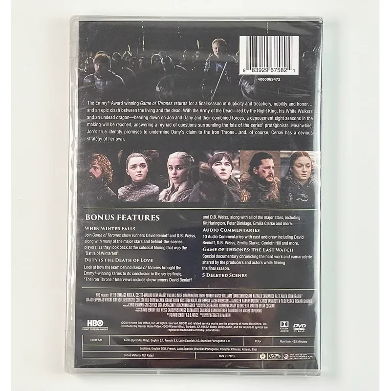 Game of Thrones Official Merchandise Collectible Figure Model Toy Gift for Fans