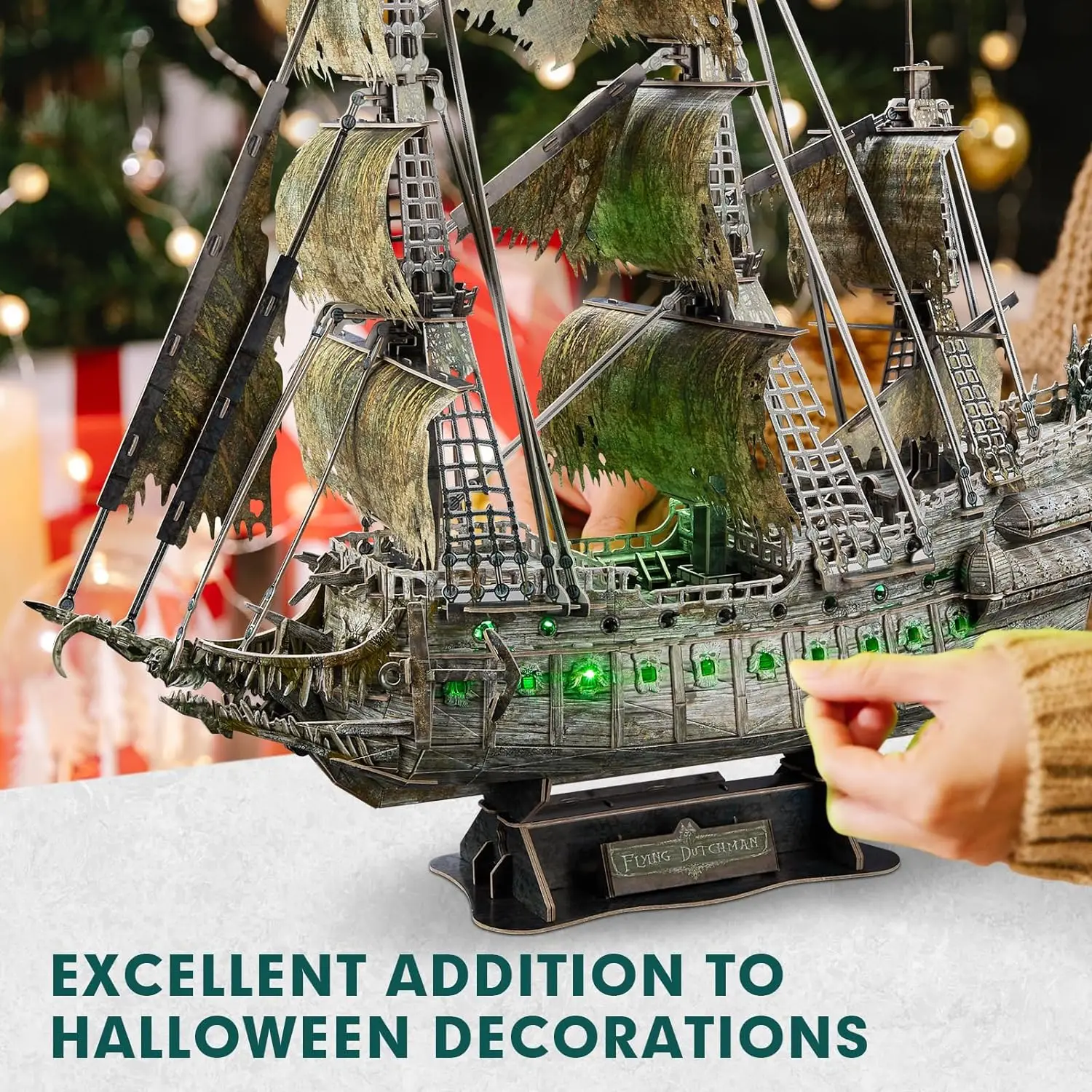 3D Three-dimensional Assembling Pirate Ship Model Model Assembling Difficult DIY Ship Model Adult Crafts Men Gifts Model Kits