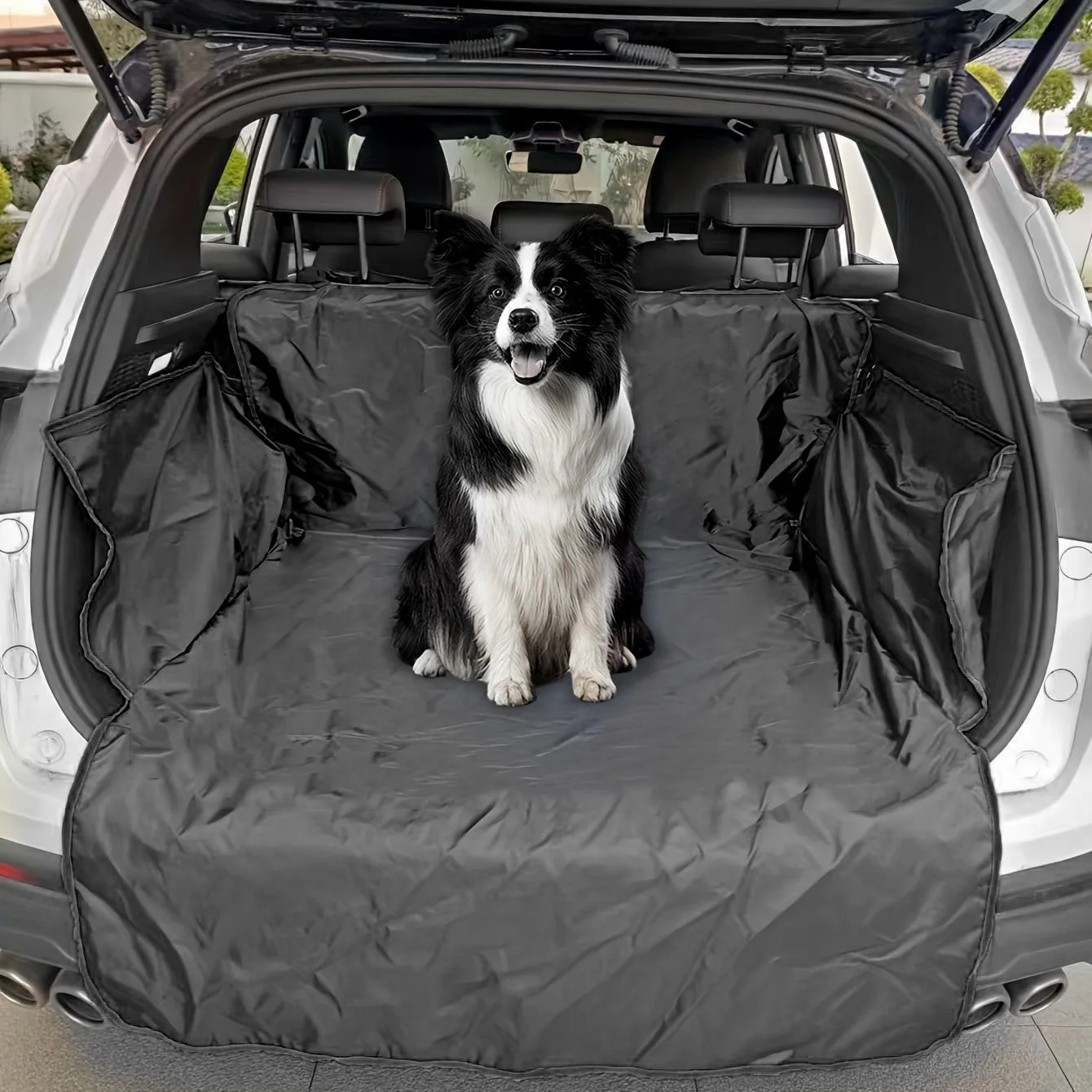 SUV Universal Rear Compartment Waterproof Mat, Trunk Cargo Protective Cover, Fully Protects Vehicle Interior
