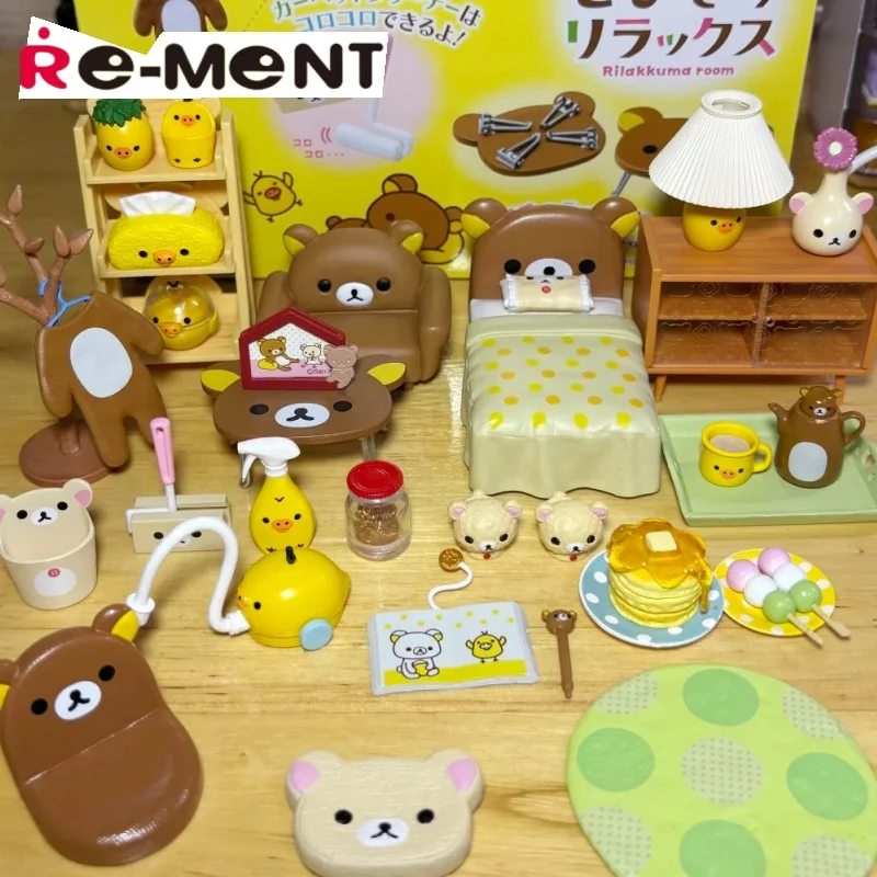 

Genuine Re-Ment Spot In Rilakkuma'S Room Series Blind Box Miniature Scene Simulation Space Mini Model Tide Play Figure Toy Gift