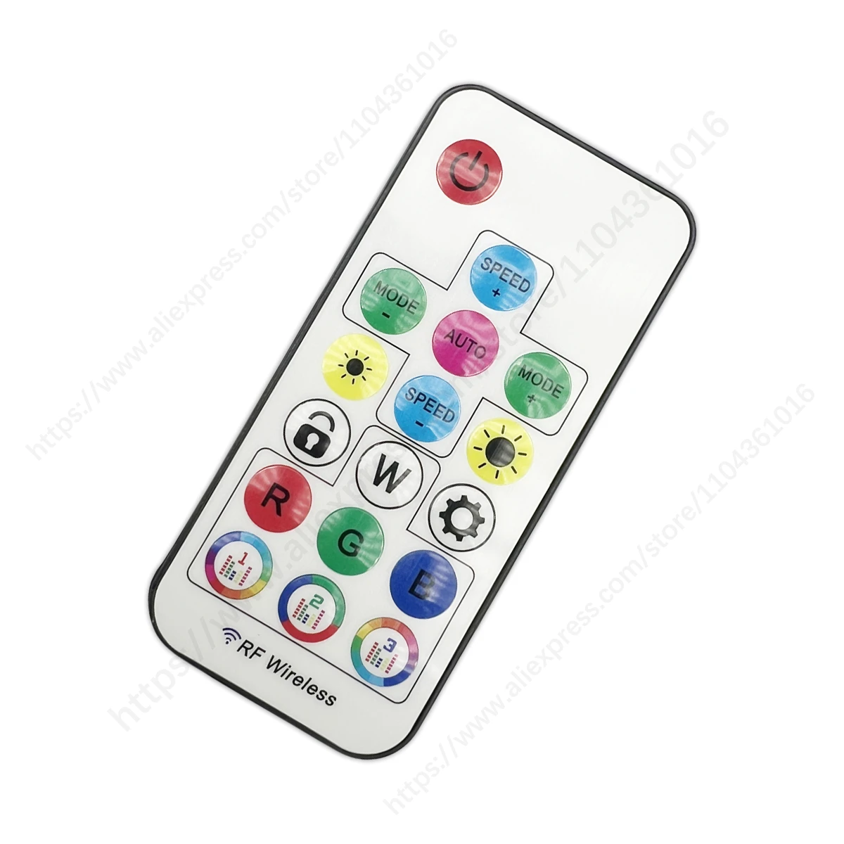3Pin 17Keys Mini Led Music Controller 358 Modes DC USB RF Remote For WS2812B WS2811 WS2813 WS2815 Strip Light Ring DC5-24V