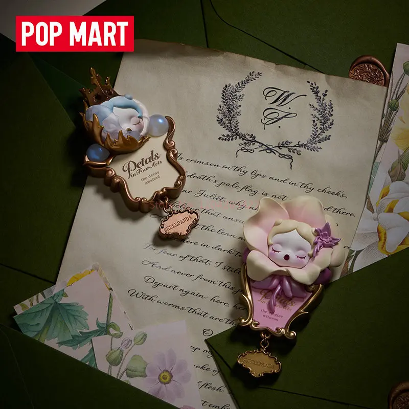 POP MART Skullpanda Petals In Four Acts Series Blind Box Fridge
