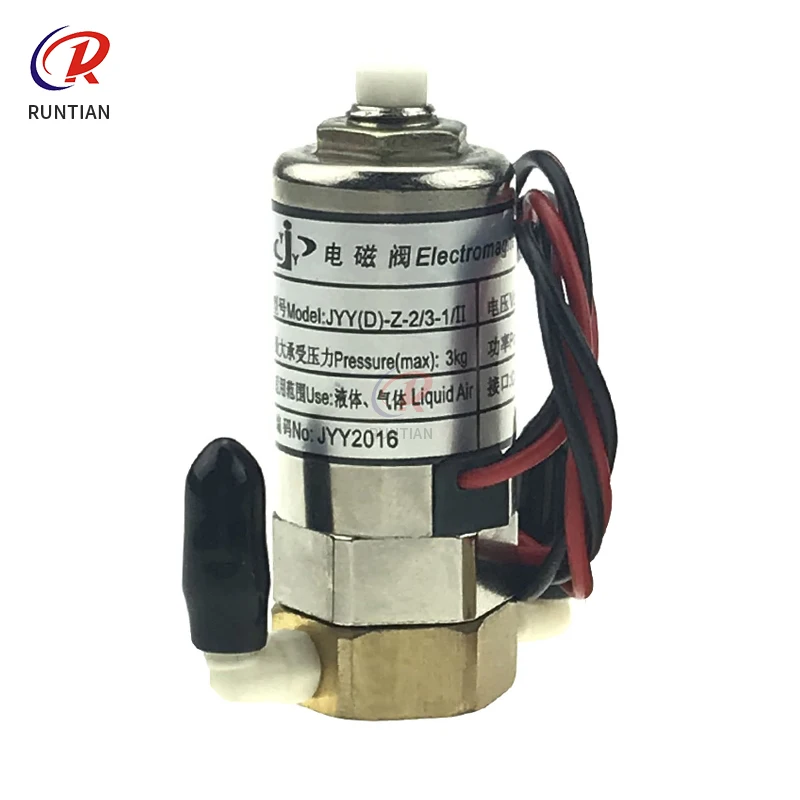 Original 24V DC 5.5W JYY 2 way Solenoid valve for Inkjet Printer  JYY(D)-Z-2/3-1/II