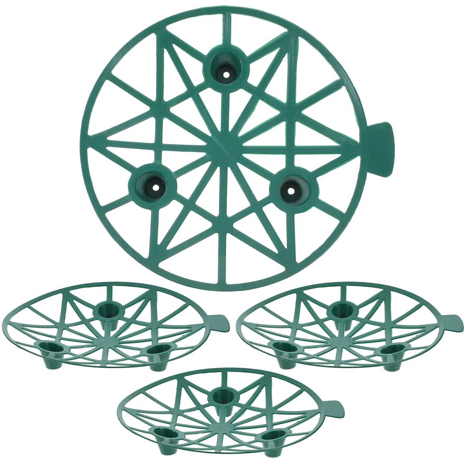 

4pcs Melon Support Watermelon Holder Growing Stand Cradle Shelf Durable Plastic Quality Improvement Stable Base