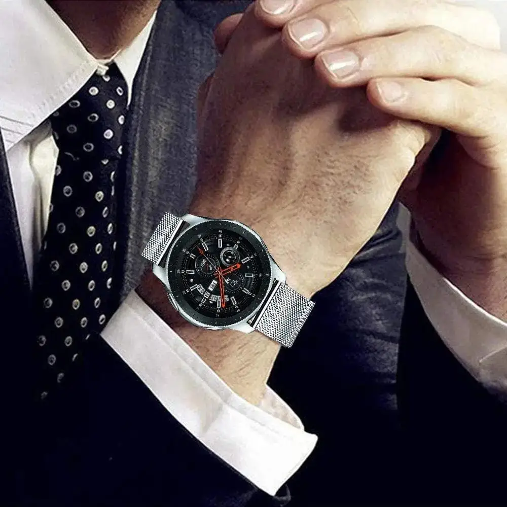 Stainless Steel Metal Band Bracelet For Garmin Venu SQ2 SQ Music