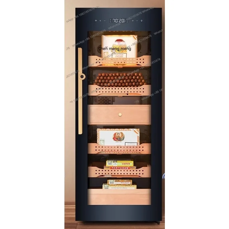 New arrive Cigar cabinet constant temperature and humidity cigar moisturizing frequency conversion wake-up cabinet