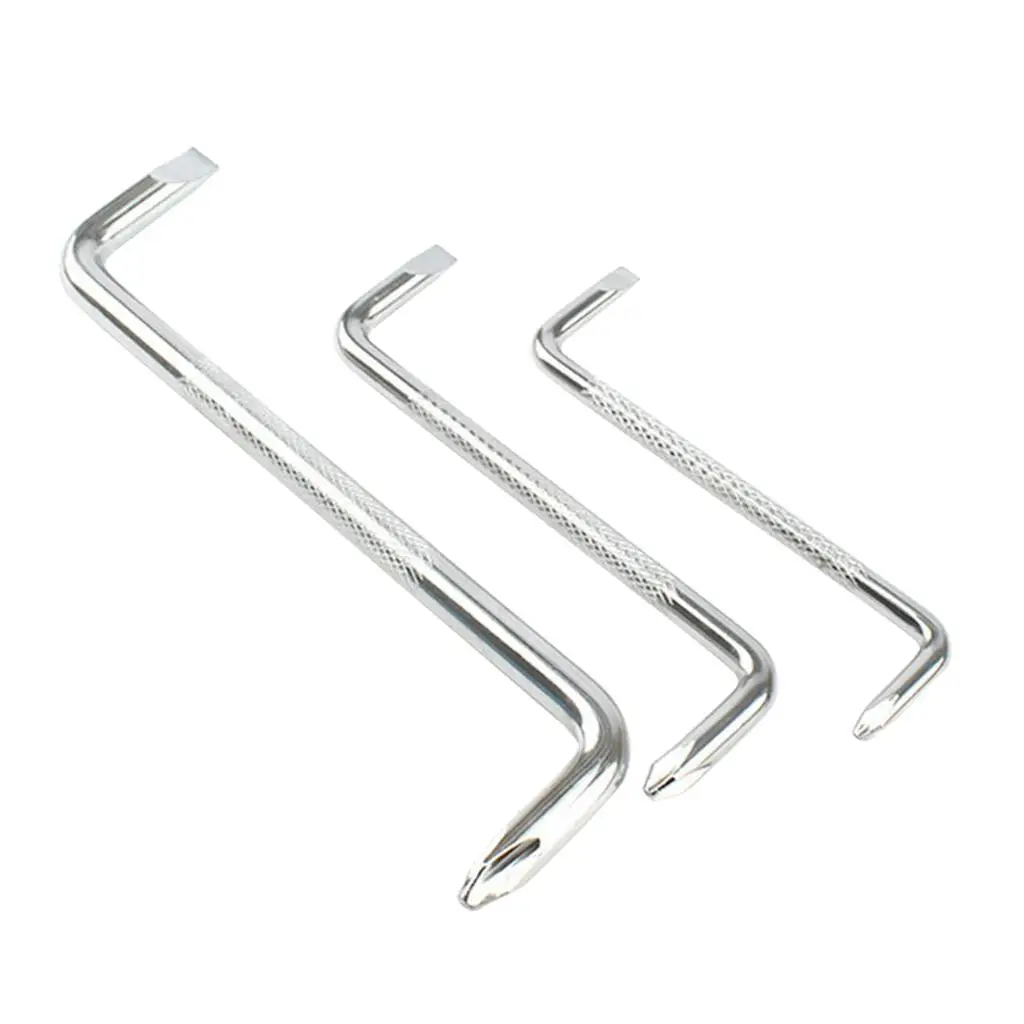 

Набор Z-образных отверток с коротким стальным стержнем, двусторонние, для ремонта велосипедов