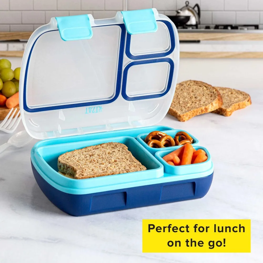 Набор ланч-боксов Bento Box из 2-х упаковок, синий