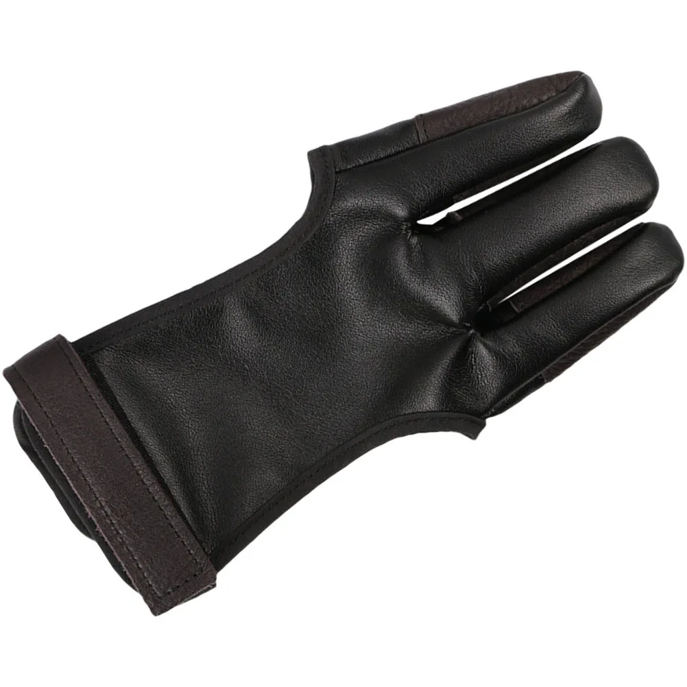 

Adjustable Archery Glove Wear-Resistant Finger Guard Professional Equipment Portable Lightweight Safe Odorless