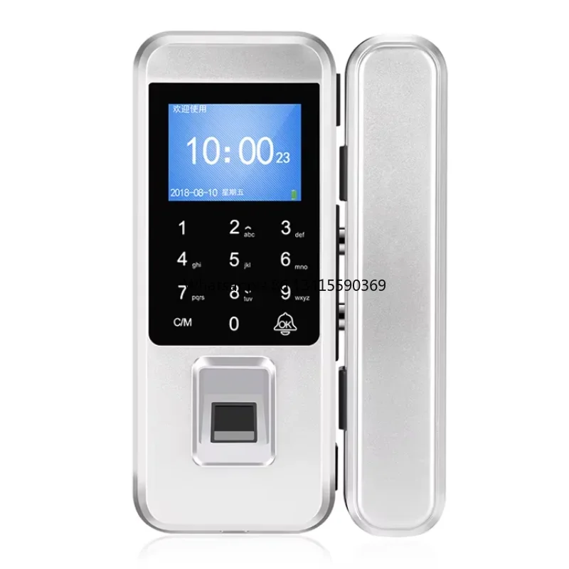 

Fingerprint Door Lock Keyless Entry Door Lock With Touchscreen Keypad Passcode Door Lock for Office Home
