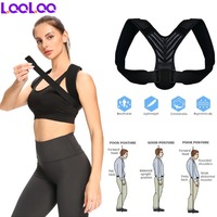 1Pcs Adjustable Posture Corrector Preventing Humpback Protection Spine Pain Relief Correction Belt Women Men Back Support