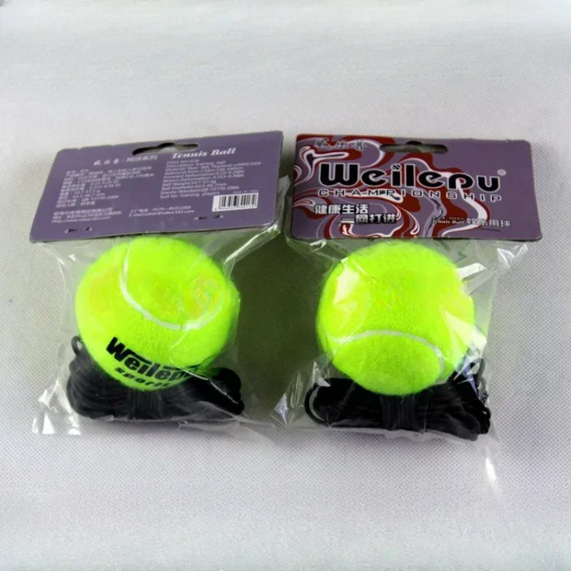 1PC Professional Tennis Balls With Elastic String Bounce Ball Rebound Practice Beach Ball Beginner For Training Ball Accessories