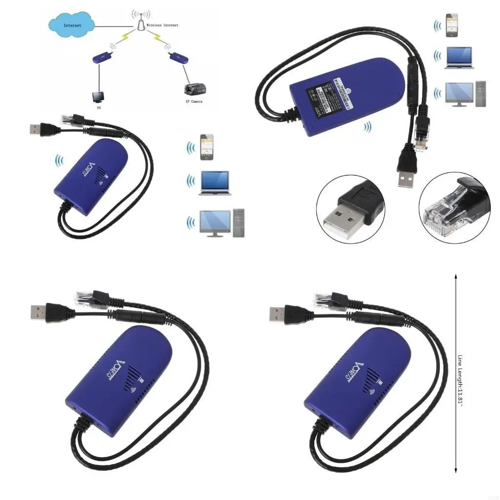 

896F 4G RJ45 Ethernet Port VAP11G Router Bridge Dongle Wi -Fi Cable Cable Cable