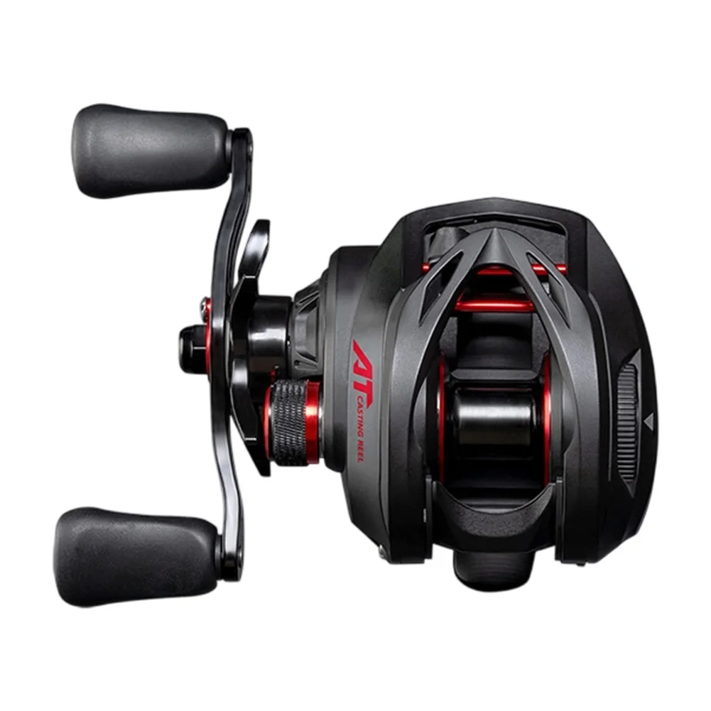 スポーツフィッシングメタルスプールリールギア比71-1軽量キャスティングリール微調整ノブワイヤー投げスイッチ