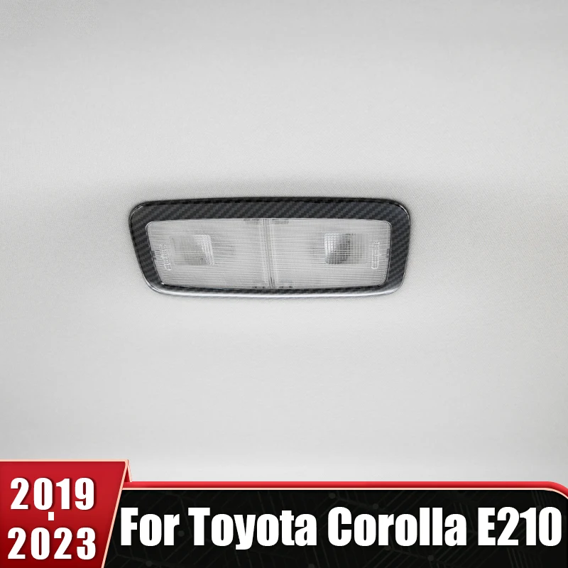 

For Toyota Corolla E210 2019 2020 2021 2022 2023 ABS Car Rear Reading Lights Cover Trim Reading Light Decorative Frame Sticker