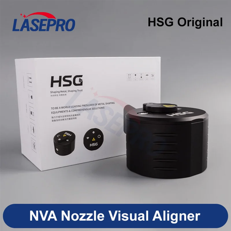 LASEPRO HSG الأصلي فوهة البصرية أليجنر NVA آلة القطع بالليزر فوهة المعايرة جهاز المعايرة المحورية