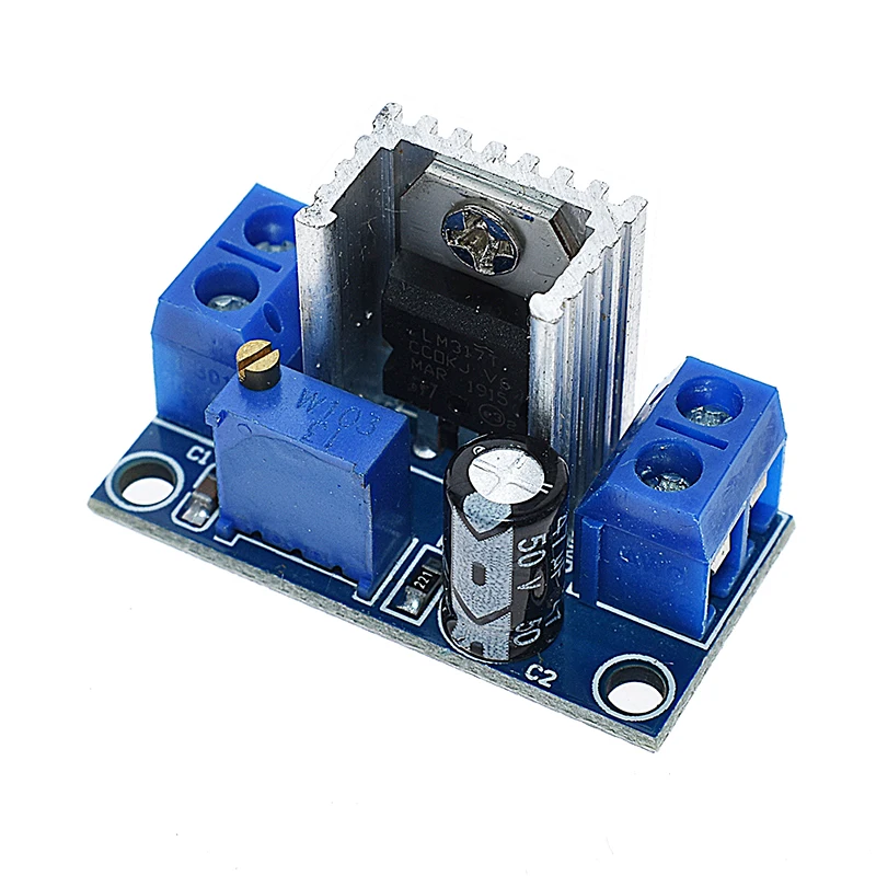 LM317 DC-DC Converter Buck Step Down Circuit Board Module Linear Regulator LM317 Adjustable Voltage Regulator Power Supply