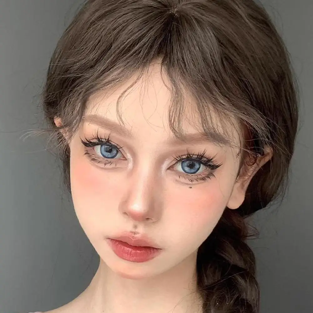 1pcs U-shaped Individual False Eyelashes Lash Extension Cosplay Eye Comic Noglue Lashes Natural Idol Lash Makeup Clusters X4G7