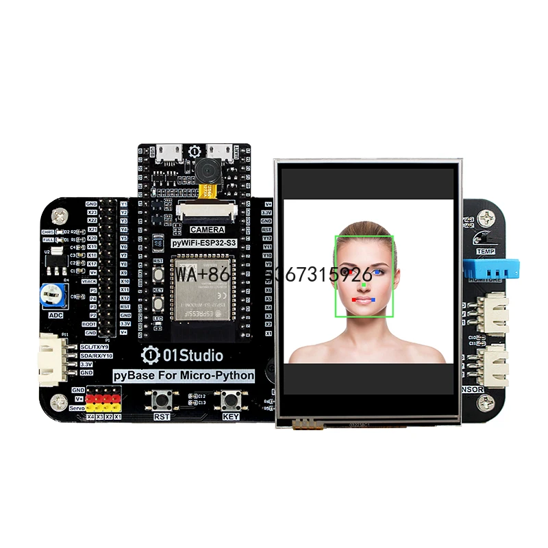 

Chipboard 01studio PyWifi-ESP32-S3 MicroPython AI Machine Vision IoT Wifi Development Board