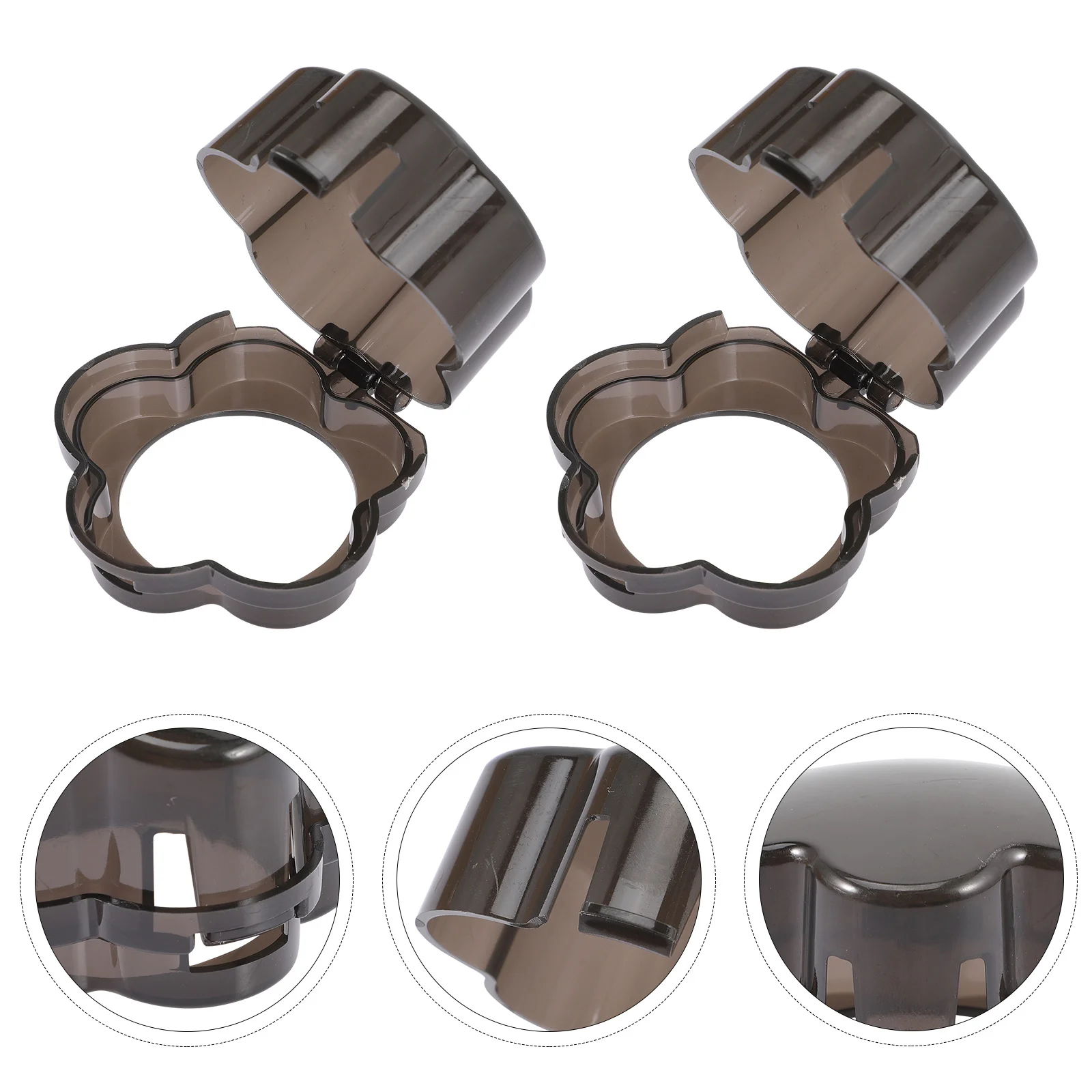 

4pcs Gas Stove Knob Covers Child Safety Guards Oven Burner Protector Stove Cover Newborn Must Have Childproof Door Knob Lock