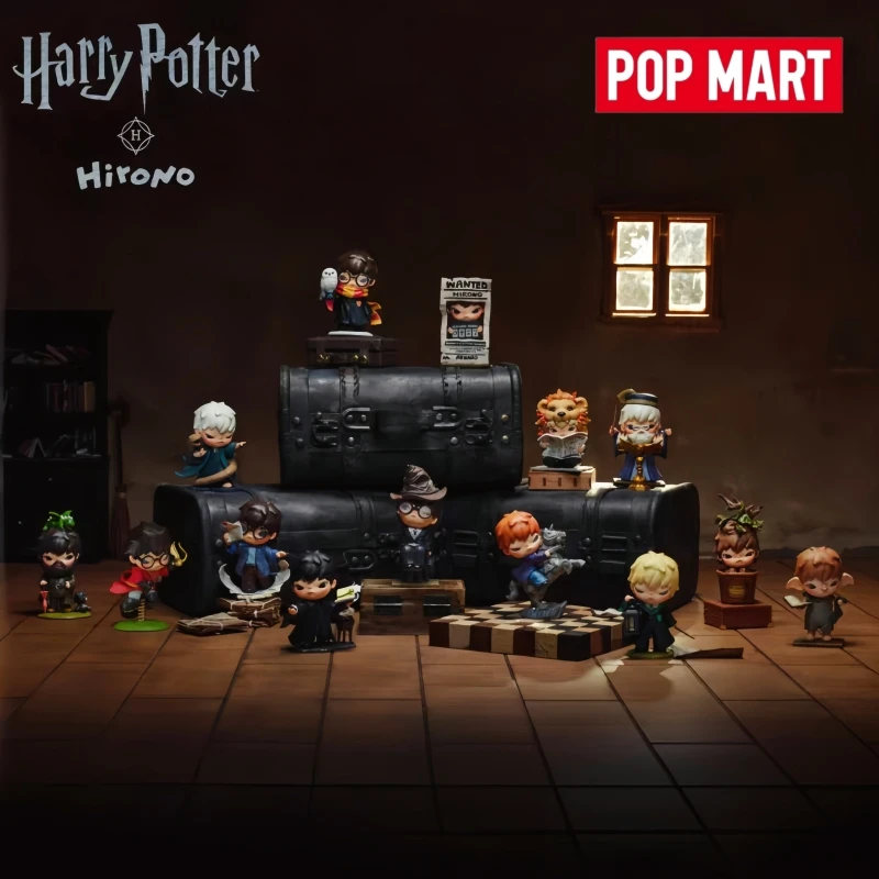 Pop Mart Hirono New Harry Potte Series Handheld High Quality Surprise Blind Box Desktop Decoration Collection Toys Cute Gifts