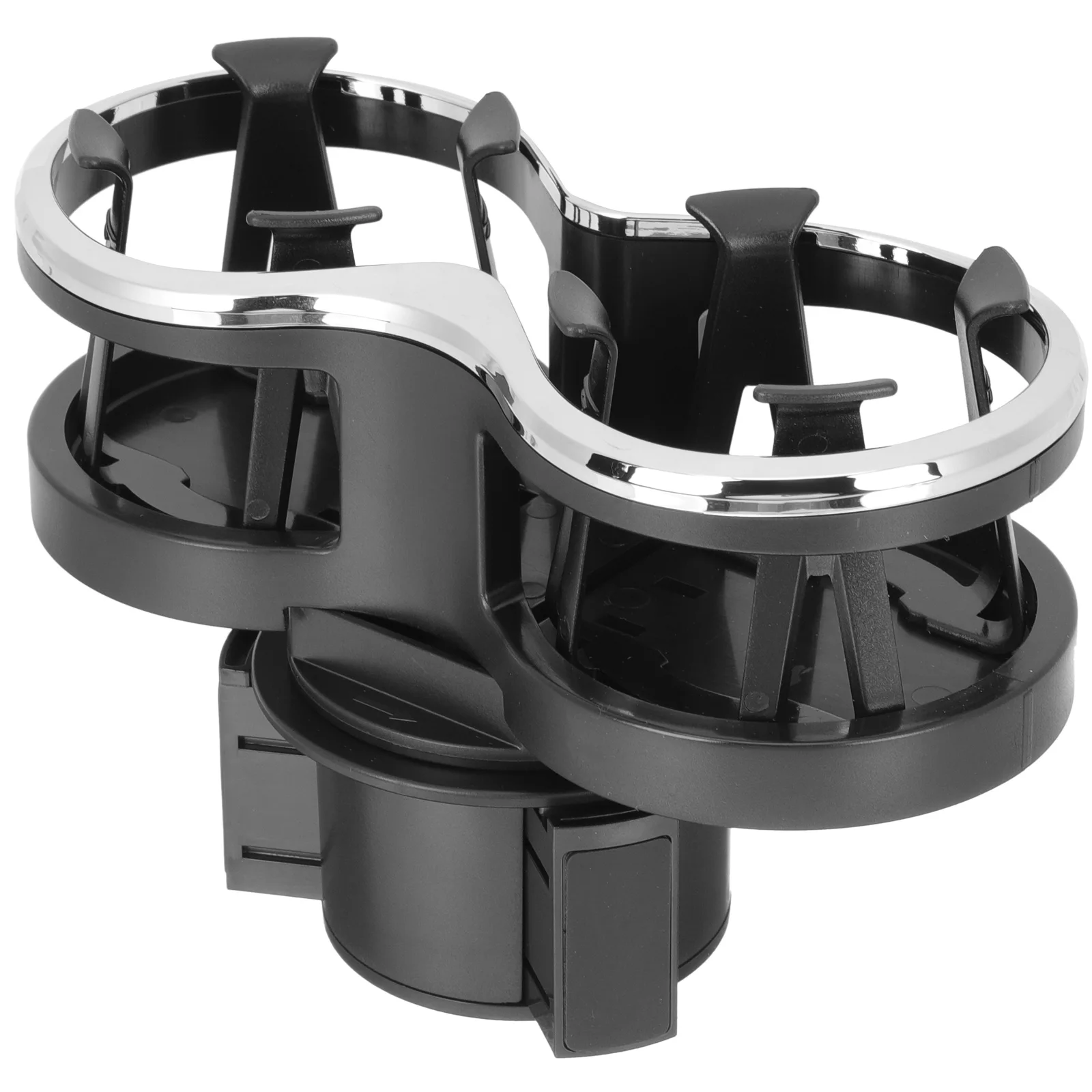 

Car Dual Slots Cup Holder Expander for Most Sizes Keeps Cups Still Vehicle Mounted Rack Extender Car Accessory