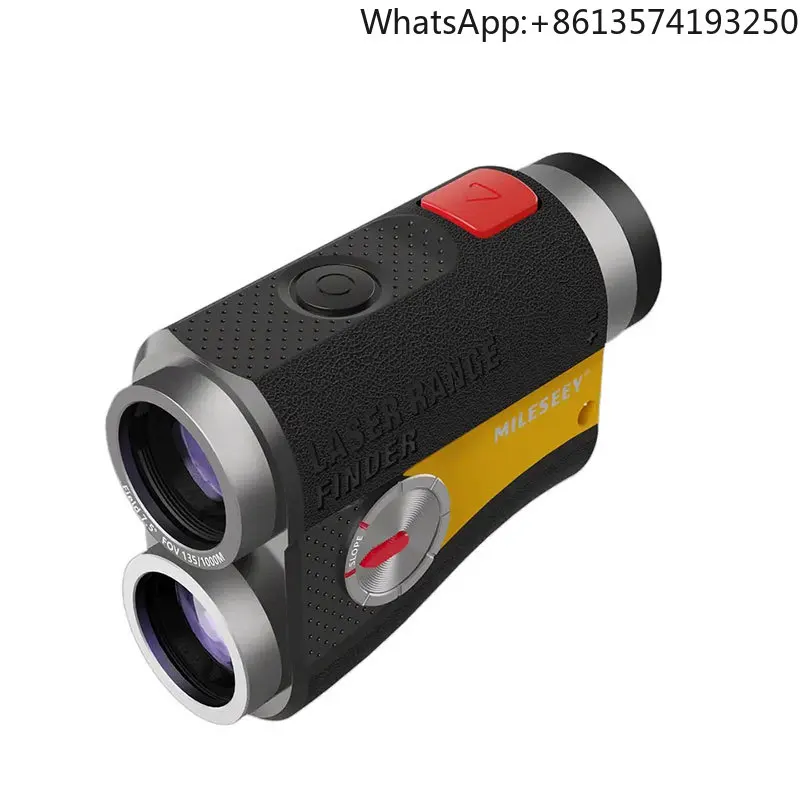 

MiLESEEY PFS2 Laser Golf Rangefinder 600m Slope Adjusted Flag-Lock Distance Meter Hunting Telescope Dual Red Black Display