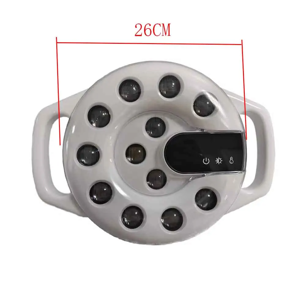 LED Dental Oral Operation Lamp with Induction Sensor Touch Screen Dentist Unit Chair Equipment Light for Dental Practice